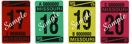 license tabs mo plates year missouri plate information tab stolen replace click dor gov
