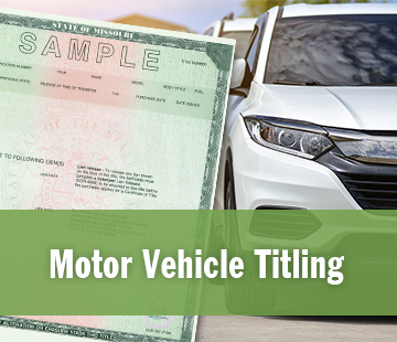 Motor Vehicle Titling Information