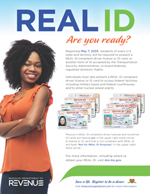 Missouri REAL ID Information