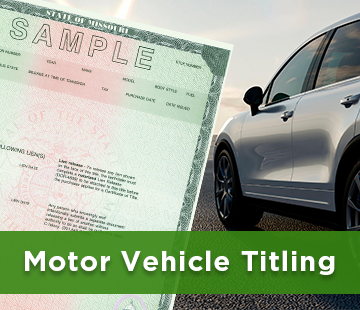 Motor Vehicle Titling Information