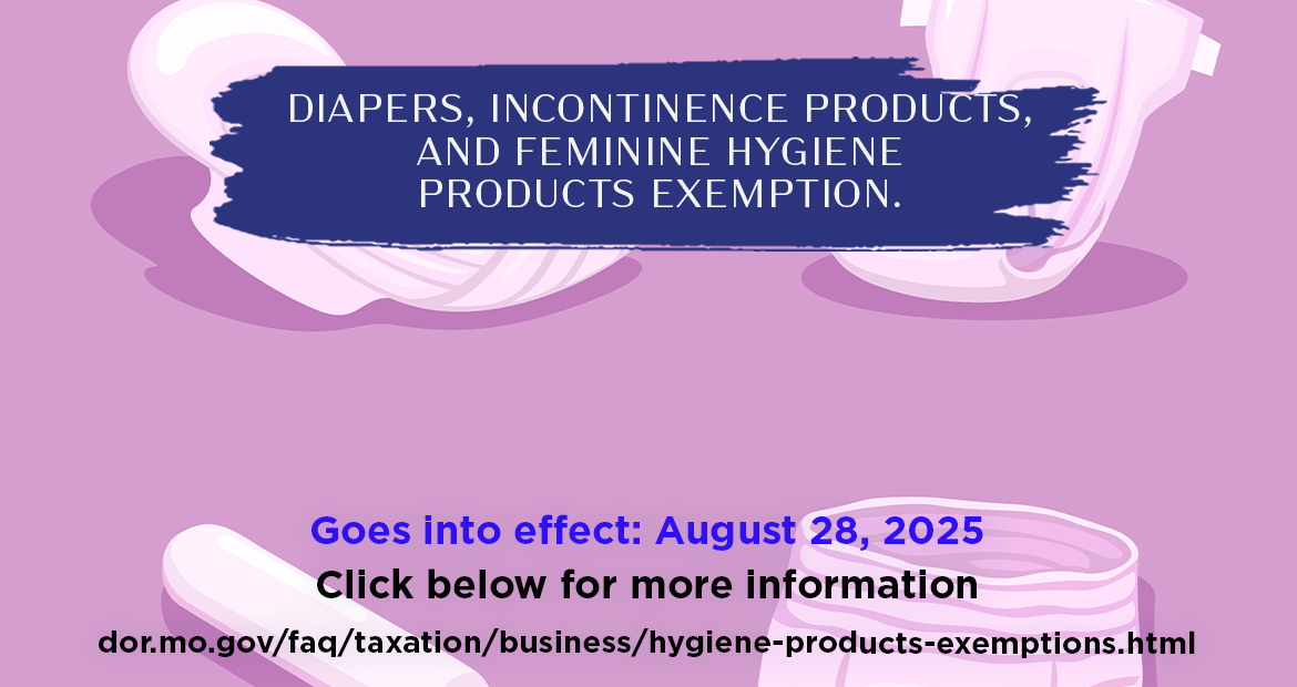 HB 508 - Diapers, Incontinence Products, and Feminine Hygiene Products Exemption