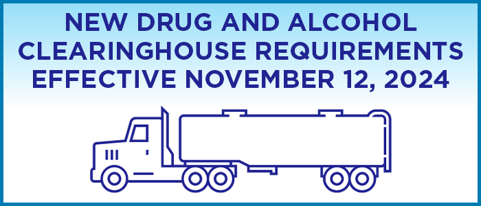 New Drug and Alcohol Clearinghouse Requirements Information