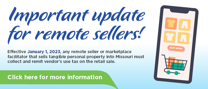 Important Update for Remote Sellers