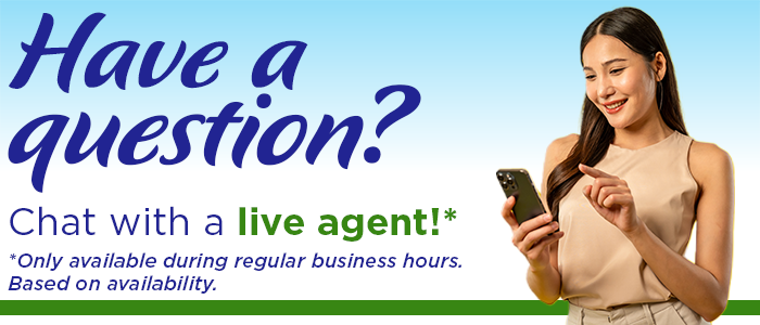 Have a Question? Click here to contact a live agent