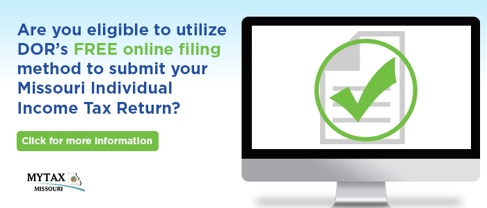 Are you eligable to use DOR's free online filing method?
