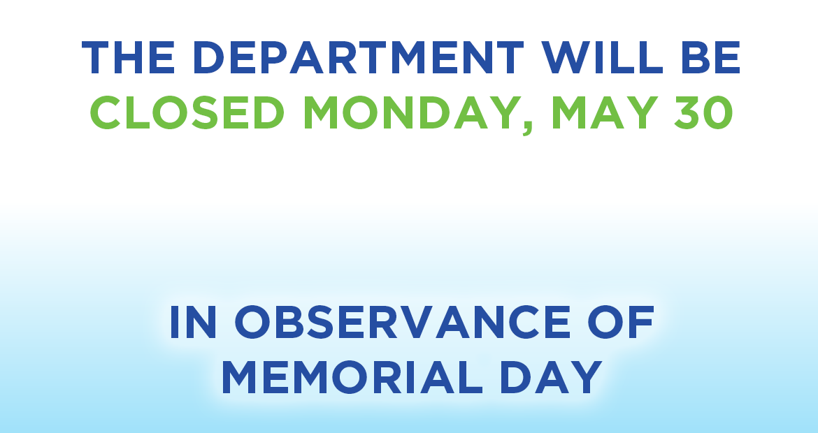 State offices will be closed on Memorial day 2022